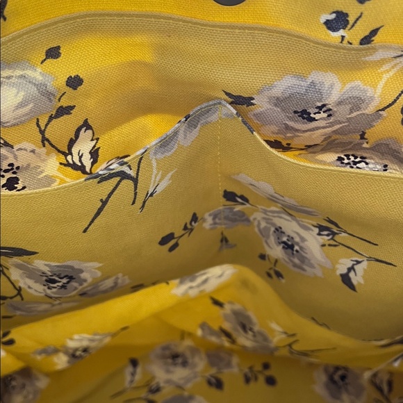 Cath Kidston Women's Yellow Floral Tote Bag - Picture 5 of 7